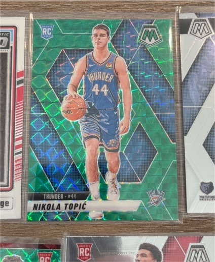 2024-25 Panini Mosaic #242 Nikola Topic — front