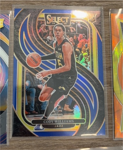 2024-25 Panini Select #172 Cody Williams — front
