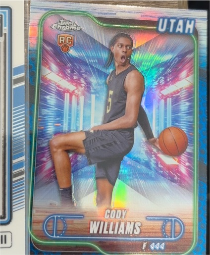 2024-25 Topps Chrome #160 Cody Williams — front