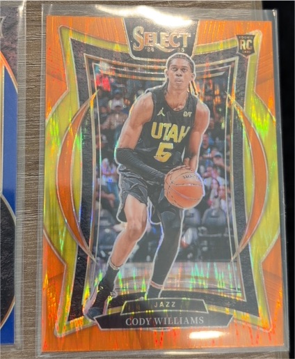 2024-25 Panini Select #71 Cody Williams — front