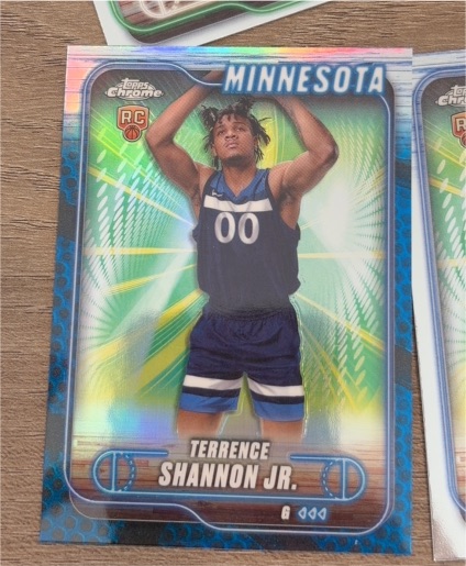 2024-25 Topps Chrome #105 Terrence Shannon Jr. — front
