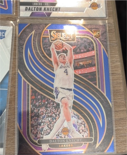 2024-25 Panini Select Premier Level #186 Dalton Knecht — front