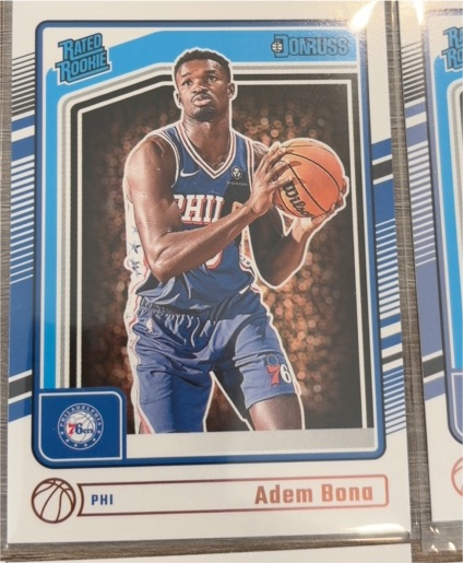 2024-25 Panini Donruss #205 Adem Bona Rated Rookie — front