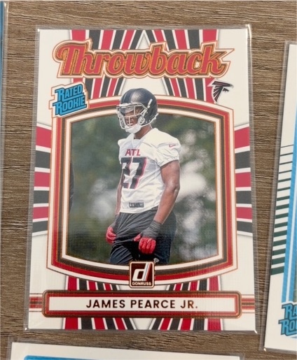 2025 Panini Donruss #13 James Pearce Jr. — front