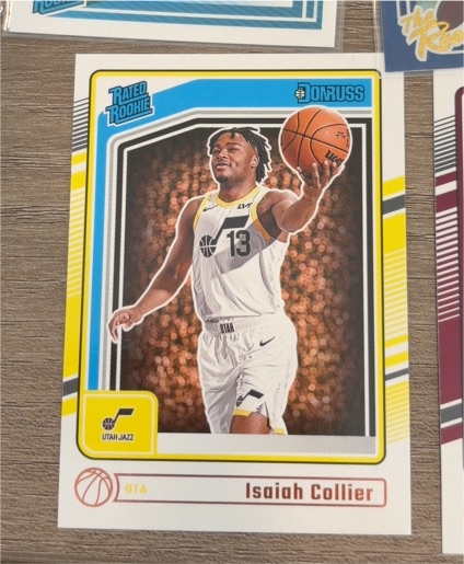 2024-25 Panini Donruss #237 Isaiah Collier — front