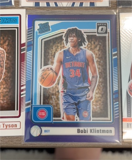 2024-25 Panini Donruss Optic #289 Bobi Klintman — front