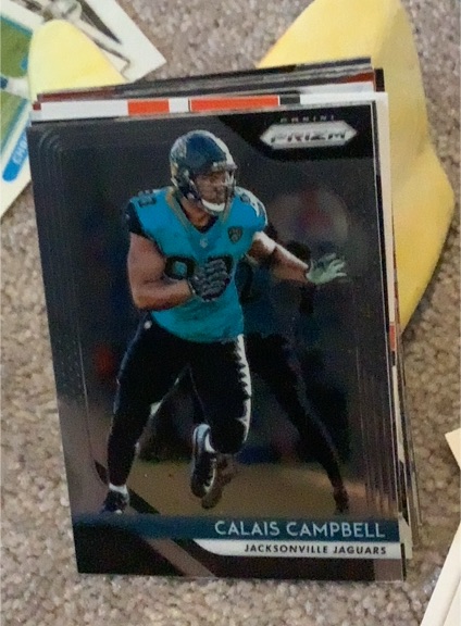 2018 Panini Prizm #112 Calais Campbell — front
