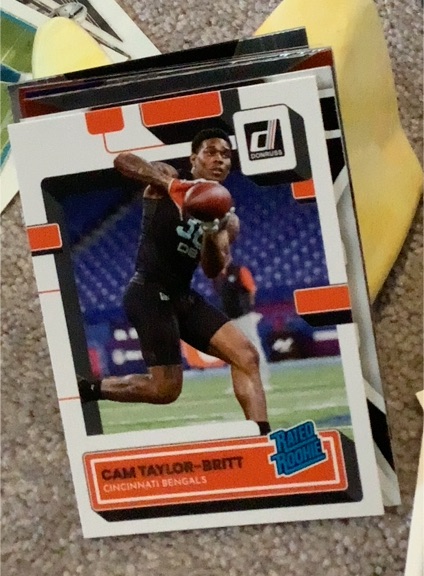 2022 Donruss #378 Cam Taylor-Britt — front