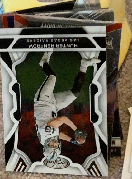 2021 Panini Certified Hunter Renfrow #Las Vegas Raiders — front