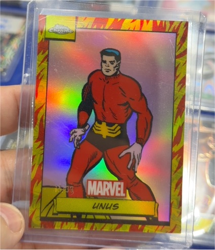 2024 Topps Chrome Marvel #141 Unus — front