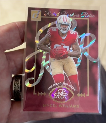2025 Panini Donruss #17 Mykel Williams — front