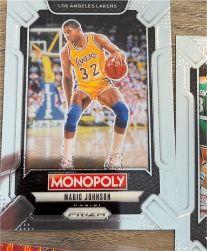 2024-25 Panini Prizm Monopoly #LEG4 Magic Johnson — front