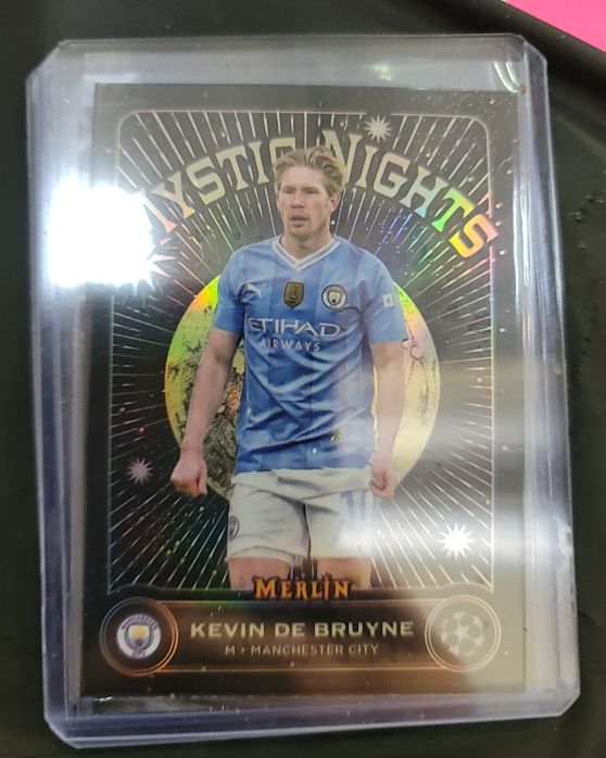 2023-24 Topps Merlin Mystic Nights #MN-15 Kevin De Bruyne — front