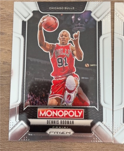 2024-25 Panini Prizm Monopoly #LEG7 Dennis Rodman — front