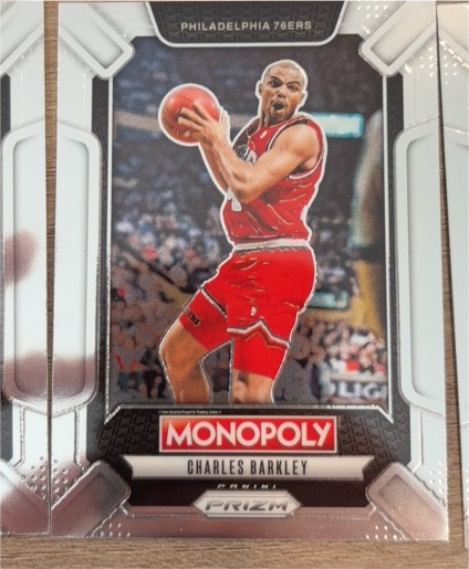 2024-25 Panini Prizm Monopoly #LEG6 Charles Barkley — front