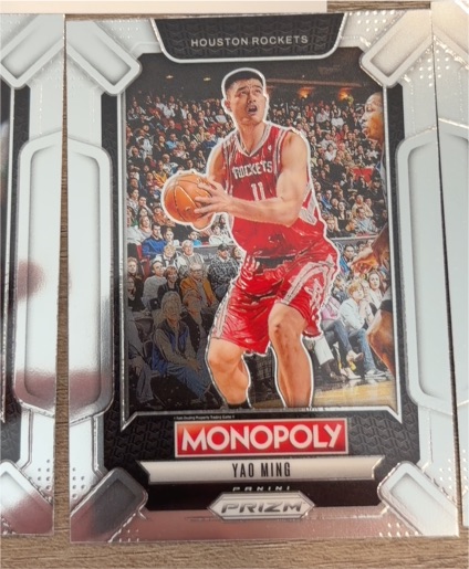 2024-25 Panini Prizm Monopoly #LEG9 Yao Ming — front