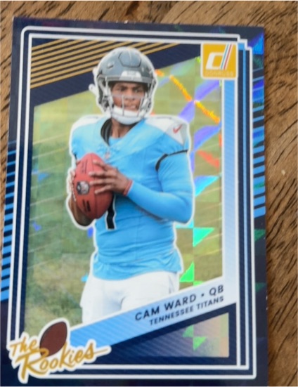 2025 Donruss The Rookies #1 Cam Ward — front