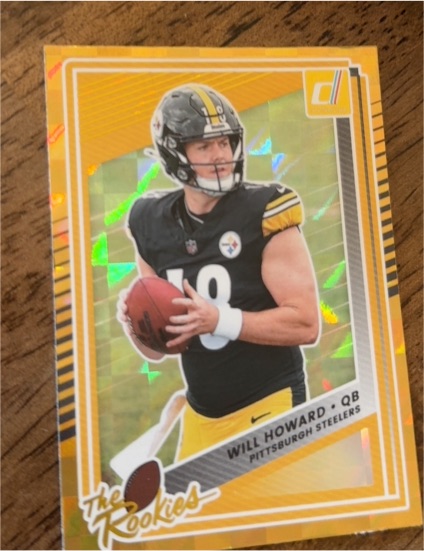 2025 Panini Donruss #10 Will Howard — front
