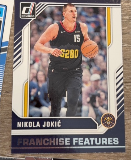 2024-25 Panini Donruss #19 Nikola Jokić Franchise Features — front