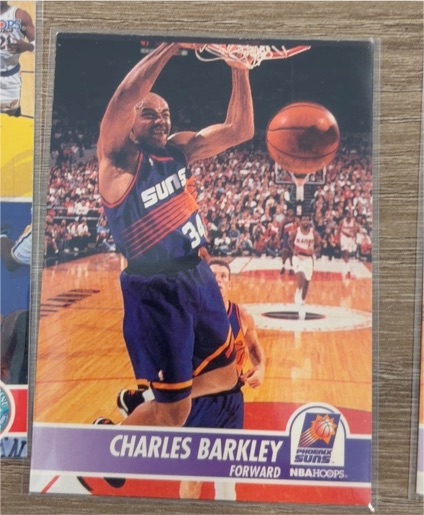 1994 Hoops #166 Charles Barkley — front