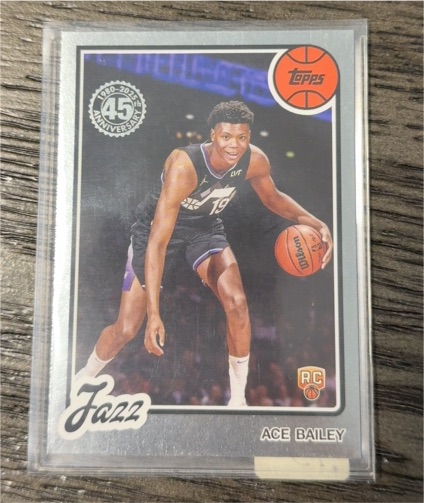 2025-26 Topps Basketball 45th Anniversary #80BK-54 Ace Bailey — front