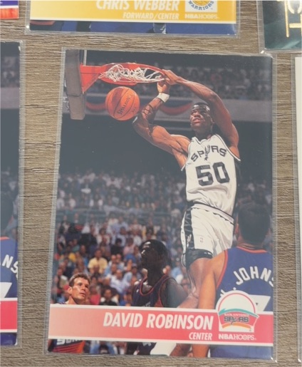 1994-95 NBA Hoops #196 David Robinson — front