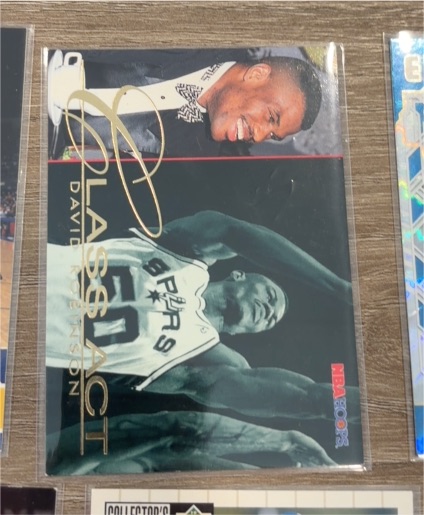 1995 Hoops #242 David Robinson — front