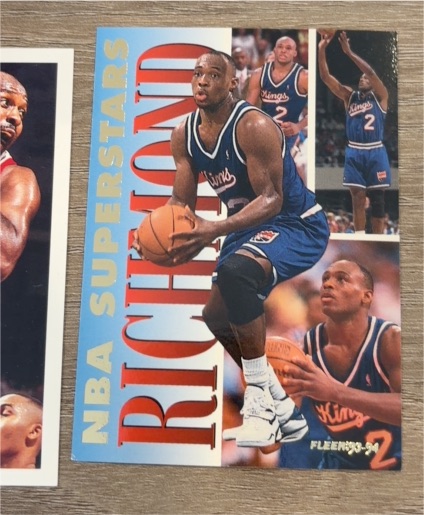 1993-94 Fleer NBA Superstars #18 Mitch Richmond — front