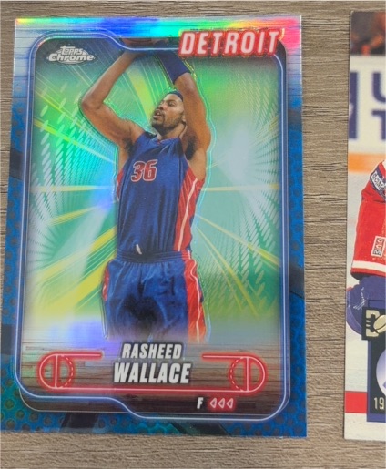 2024-25 Topps Chrome #23 Rasheed Wallace — front