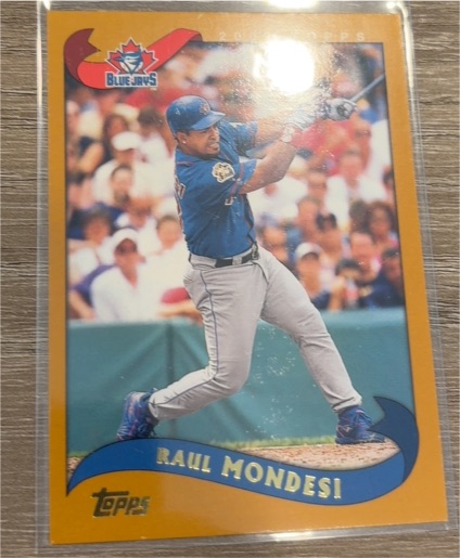 2002 Topps #429 Raul Mondesi — front