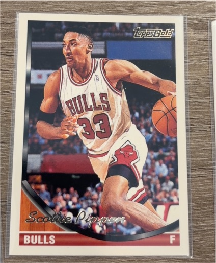 1993-94 Topps #92 Scottie Pippen — front