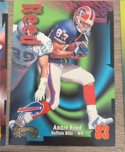 1998 Skybox Thunder #184 Andre Reed — front