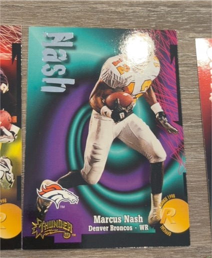 1998 SkyBox Thunder #243 Marcus Nash — front