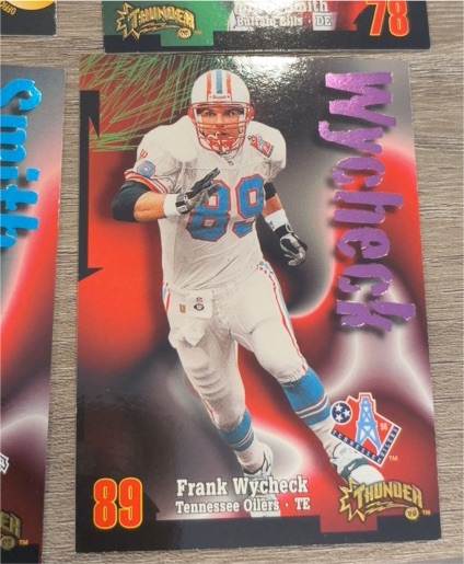 1998 SkyBox Thunder #89 Frank Wycheck — front