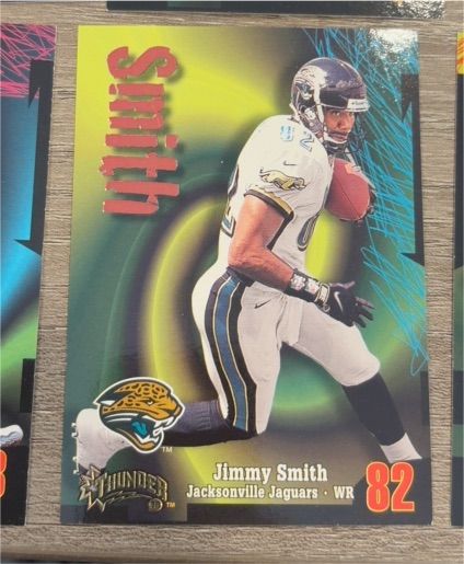 1998 Skybox Thunder #82 Jimmy Smith — front