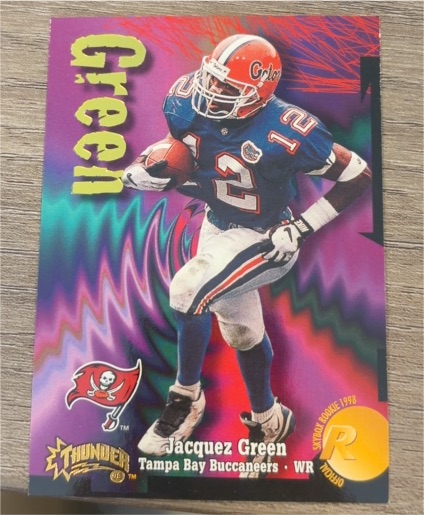 1998 SkyBox Thunder #234 Jacquez Green — front