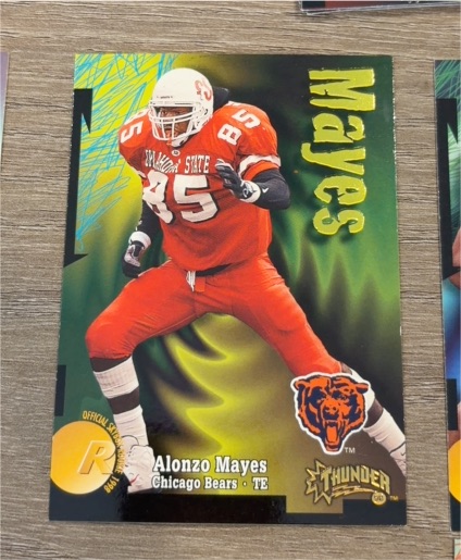 1998 SkyBox Thunder #240 Alonzo Mayes — front