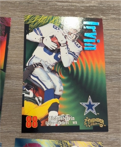 1998 Skybox Thunder #174 Michael Irvin — front