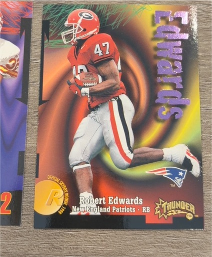 1998 SkyBox Thunder #229 Robert Edwards — front