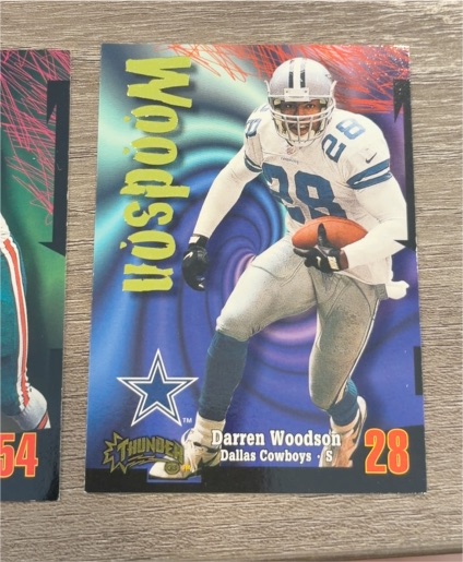 1998 SkyBox Thunder #28 Darren Woodson — front
