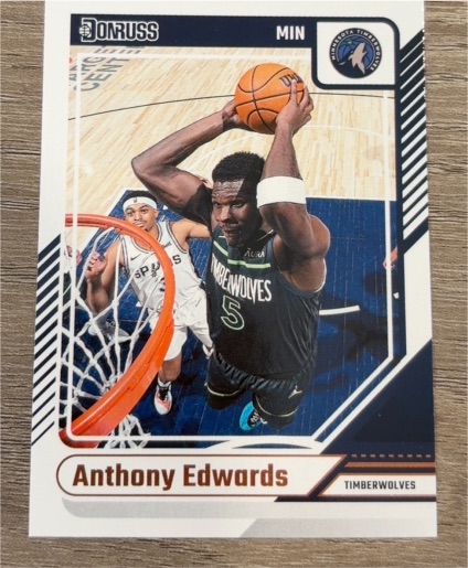 2024-25 Panini Donruss #165 Anthony Edwards — front