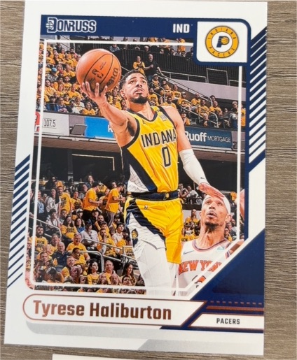 2024-25 Panini Donruss #191 Tyrese Haliburton — front