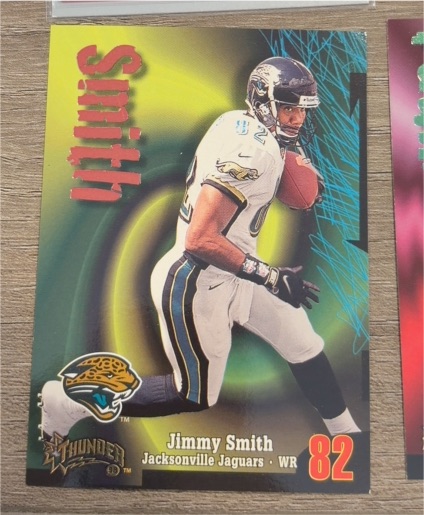 1998 SkyBox Thunder #130 Jimmy Smith — front