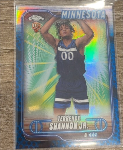 2024-25 Topps Chrome #105 Terrence Shannon Jr. — front