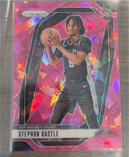 2024-25 Panini Prizm #234 Stephon Castle — front