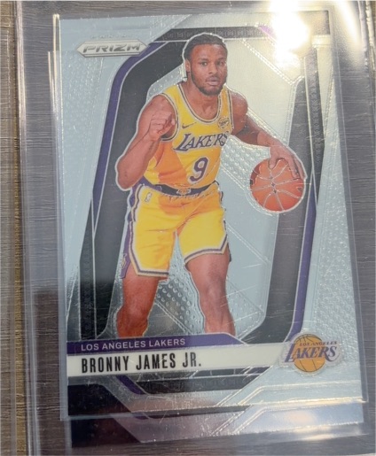 2024-25 Panini Prizm #243 Bronny James Jr. — front