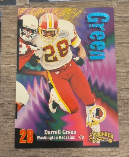1998 Skybox Thunder #28 Darrell Green — front