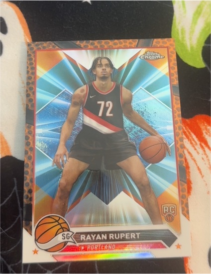 2023-24 Topps Chrome #155 Rayan Rupert — front