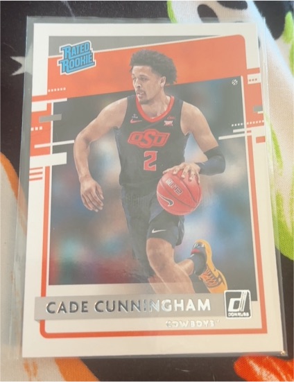 2021 Panini Chronicles Donruss Draft Picks #26 Cade Cunningham — front