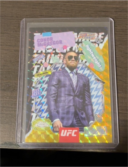 2025 Topps Chrome UFC #TRM-10 Conor McGregor Tailor Made — front